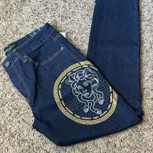 Smoke and Ash Mens Size 30x30 Blue   Premium Denim  Jeans